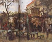 Vincent Van Gogh Terrace of a Cafe on Montmartre (nn04) painting